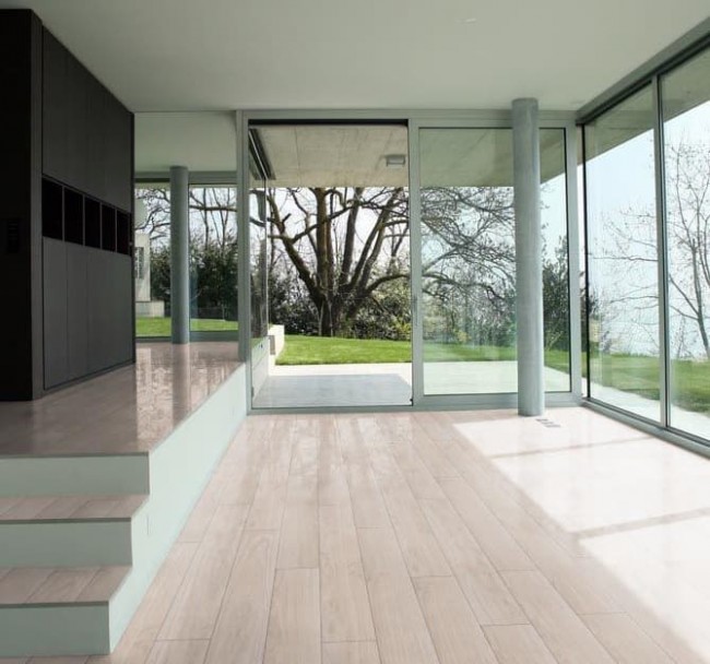 Ламинат Kronostar Grunhoff D2873 Дуб Вейвлесс Белый