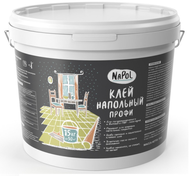 Клей Napol Профи - для напольных покрытий