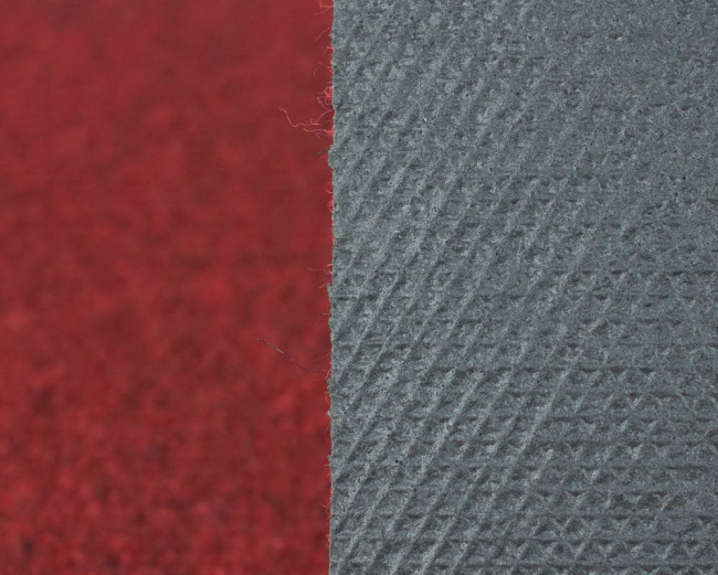 Ковролин прорезиненный Меридиан 1175 Красный